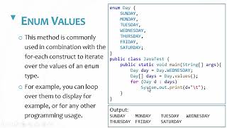 Enum in Java [upl. by Berns]