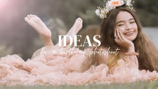 18th Birthday Photoshoot Ideas l Lialea Erine [upl. by Darooge333]