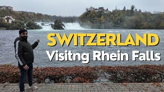 Visiting RheinFalls on our way to Zurich Switzerland [upl. by Stempien299]