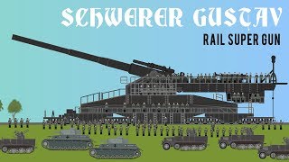 Schwerer Gustav  Rail Super Gun Behemoth [upl. by Skippy]