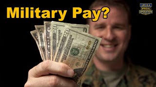 US MILITARY PAY All Branches Everything You Need to Know [upl. by Karub448]