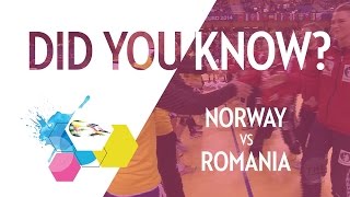 Did You Know  Norway vs Romania  EHF EURO 2016 [upl. by Vitek]