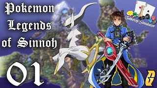 Pokemon Fan Game  Legends Of Sinnoh Act 1  Tabletop Simulator [upl. by Atiuqcaj]