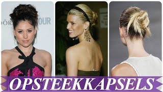 Kapsels trend 2018 opgestoken [upl. by Alli]