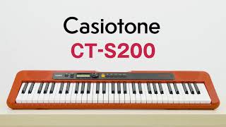 Casiotone CTS200  Tutorial Video [upl. by Heeley]