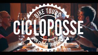 CYCLING amp COOKING IN TUSCANY  CICLOPOSSE BIKE TOURS [upl. by Nawat197]