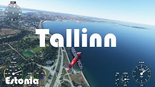 Tallinn Estonia Microsoft Flight Simulator 2020 gameplay [upl. by Neenahs799]