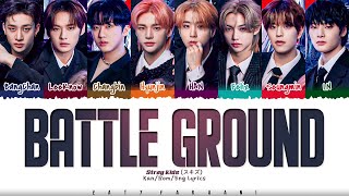 Stray Kids スキズ  Battle Ground Lyrics Color CodedKanRomEng [upl. by Haikezeh]