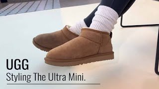 UGG  Styling The UGG Ultra Mini 3 Ways [upl. by Ducan]