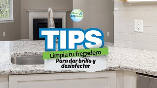 Limpia el Fregadero y las Tuberias del Lavaplatos con este TIP que te regalamos en Clean And Go Team [upl. by Sarat]