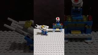 Lego Micro Classic Space Station lego shorts space moc [upl. by Olimpia]