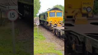 66562 passing Lydney [upl. by Lynett]