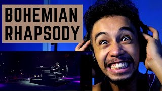 Panic At The Disco  Bohemian Rhapsody Livefrom the Death Of A Bachelor TourFIRST TIME REACTION [upl. by Atekal]