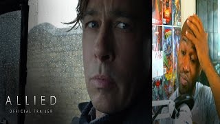 ALLIED Official TRAILER Brad Pitt Marion Cotillard  Drama Romance 2016 [upl. by Anoirtac714]