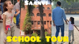 SAANVI SCHOOL TOUR  HAUZ KHAS NEW DELHI  Naveen Rathi Vlogs [upl. by Hertz46]