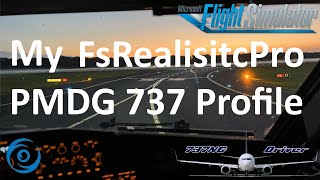 My FSRealisticPro PMDG 737 settings [upl. by Sams331]