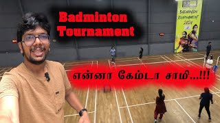 Chennai badminton Competition Tamil VLOG [upl. by Neleb]