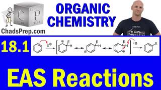 181 Electrophilic Aromatic Substitution  Organic Chemistry [upl. by Anwahsiek396]