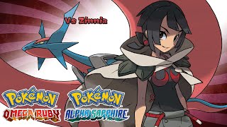 Pokémon Omega Ruby amp Alpha Sapphire  Zinnia Battle Music HQ [upl. by Imeka]