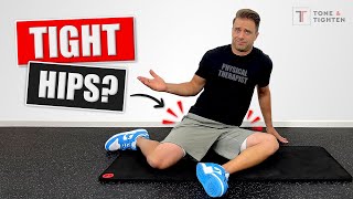 How To Stretch Tight Hips  7Minute Hip Opener Routine For Beginners [upl. by Knighton]