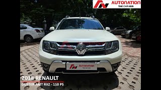 SOLD Used  Preowned 2018 Renault Duster AMT RXZ  110 PS [upl. by Mroz]