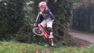 Bike skills with Harry Schofield 5yrs old 🤟🙌 [upl. by Hachmin]