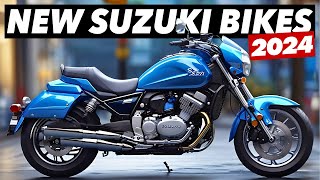 Top 7 New Suzuki Motorcycles For 2024 [upl. by Odlabso]