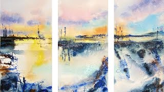 Atmospheric Watercolour Painting Ideas [upl. by Allisurd]