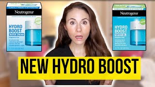 NEW Neutrogena Hydro Boost Water Cream And Water Gel Review [upl. by Ingvar]