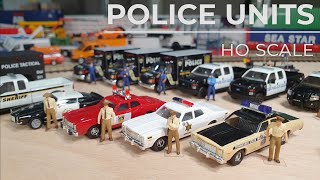 Amazing Police Units in HO Scale 187 [upl. by Corvin681]