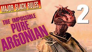 Impossible PURE ARGONIAN  2  by the rules of Major Slack  Skyrim Legendary Playthrough [upl. by Amory]