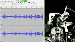 Led Zeppelin  Carouselambra  drums only short fragment №2 Isolated drum track [upl. by Arhoz]