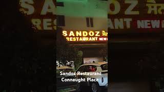 Sandoz Restaurant Connaught Place connaughtplacedelhi restaurants delhi [upl. by Justinian]