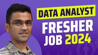 How to get data analyst job as a fresher in 2024 [upl. by Yesima]