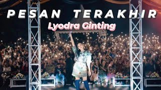 LYODRA  Pesan Terakhir Live Performance at Sipinsur Humbahas [upl. by Aleel]