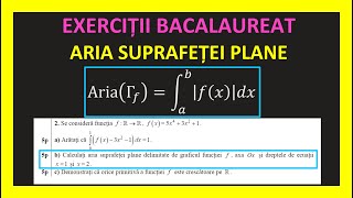 BACALAUREAT MATE 2023 ARIA UNEI SUPRAFETE PLANE INTEGRALE FORMULA CLASA 12 SUBIECTUL 3 M2 TEHNOLOGIC [upl. by Chaunce408]