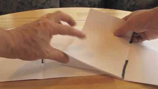 How to make a book by folding and cutting [upl. by Chemosh]