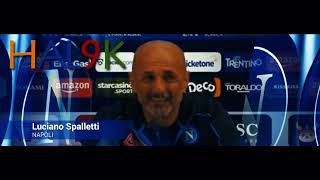 NAPOLI  SASSUOLO  SPALLETTI  Conferenza post gara [upl. by Nurse816]