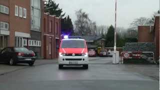 Primeur Neue NEF Feuerwehr Gronau und RTW 1 058301 [upl. by Naleag]