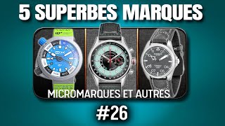 5 Micro Marques de Montres à Redécouvrir Maintenant [upl. by Adlecirg]