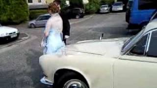 Hayleigh amp Ashley with Prom Car  1969 Daimler Sovereign pt1 [upl. by Lib]