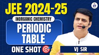 Periodic Table one shot  Periodic Table  All Concepts amp PYQs  JEE Main amp Advanced  VJ Sir [upl. by Kramnhoj]