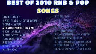 RNB amp POP HITS 2010 [upl. by Froehlich]