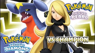 Pokémon Brilliant Diamond amp Shining Pearl  Champion Battle Music HQ [upl. by Asehr]