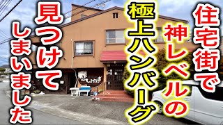 【富士宮市グルメ】住宅街に神レベルの極上ハンバーグ店を見つけてしまいました！ 静岡グルメ 富士宮ランチ 静岡ランチ しろやま亭 [upl. by Oirom]