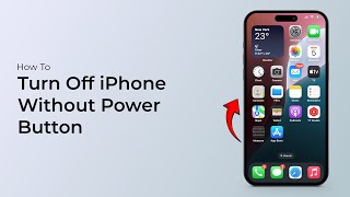 How to Turn OFF and ON iPhone Without Power Button [upl. by Eirod681]