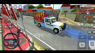 bolero DJ pickup wala game  bus simulator indonesia  pickup DJ game download  mobile dj game [upl. by Anaibib]