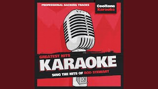 The Very Thought of You Originally Performed by Rod Stewart Karaoke Version [upl. by Diet]