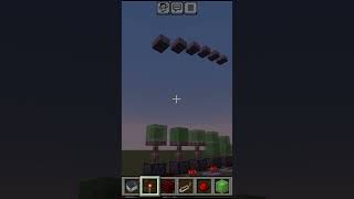 Train trampoline in Minecraft 🤯minecrftpe minecraft [upl. by Hewett]