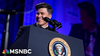 SEE IT Colin Jost’s full set from 2024 White House Correspondents’ Dinner  MSNBC [upl. by Lauber]